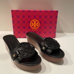 Brand New Tory Burch Madalena Wedge Sandals